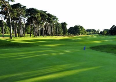Longniddry Golf 10e green